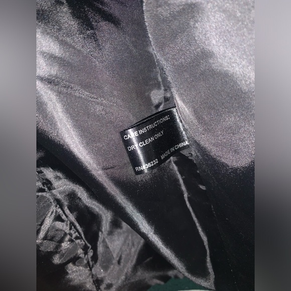 Giacca Women’s Dark Green Wool Winter Pea Coat - Medium - Picture 11 of 11